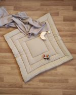 Tapis de jeu matelassé – Beige Desert