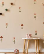 Sticker - Fleurs sur tiges