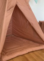 tente tipi de jeu terracotta