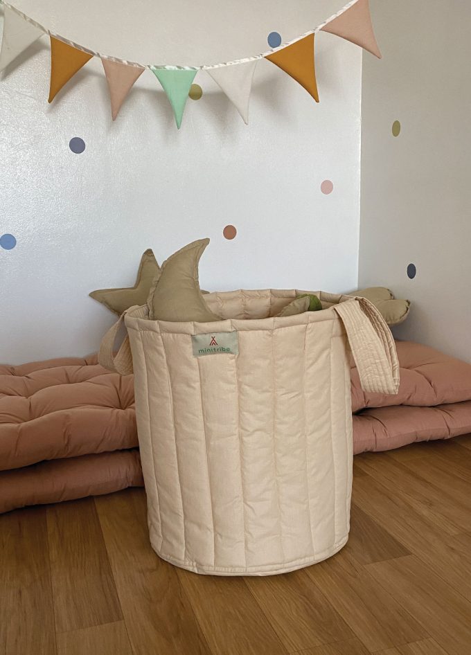Panier de rangement desert beige