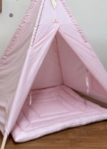 Tente tipi pour enfant rose