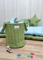 Panier à jouets - vert SAFARI