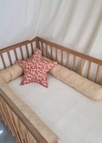 Traversin pour bébé beige