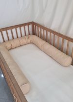 Traversin pour bébé beige