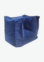 teddey le Fauteuil pouf pour bébé bleu marine
