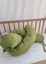 Traversin pour bébé Vert safari