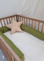 Traversin pour bébé Vert safari