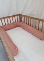 Traversin pour bébé terracotta