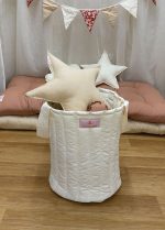 Panier de rangement off-white