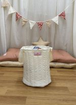 Panier de rangement off-white