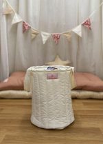 Panier de rangement off-white