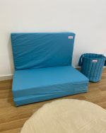 matelas pliable - sea bleu
