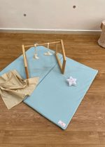 Tapis d'éveil pliable - Vert pastel