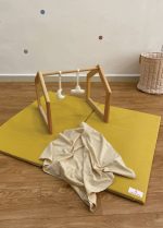 Tapis d'éveil pliable - Jaune moutarde