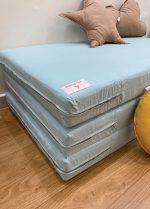 Matelas de sol pliable 60x180cm Vert pastel