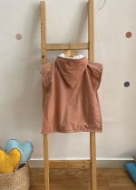 Poncho terracotta