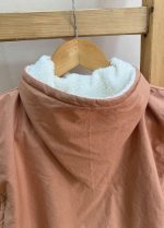 Poncho terracotta