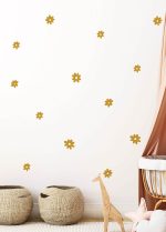 Stickers – Fleurs jaune