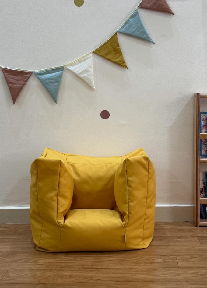 Fauteuil Pouf pour bébé – Yellow