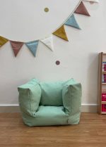 Fauteuil Pouf pour bébé – Mint