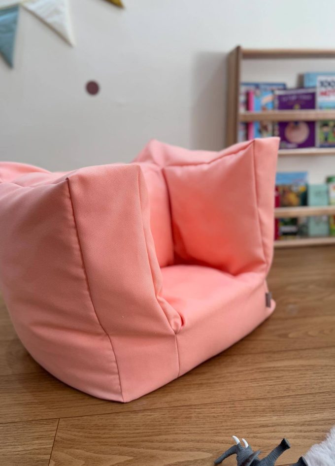Fauteuil Pouf pour bébé – Peach