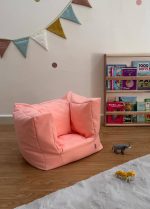 Fauteuil Pouf pour bébé – Peach