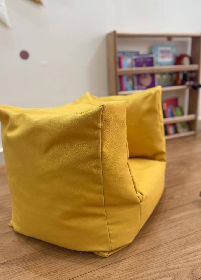 Fauteuil Pouf pour bébé – Yellow