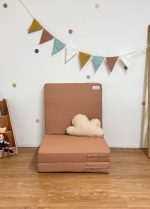 matelas pliable mini - terracotta