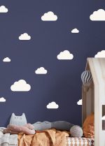 Sticker nuage blanc