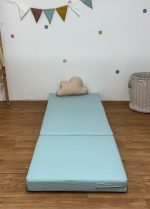 matelas pliable mini vert pastel