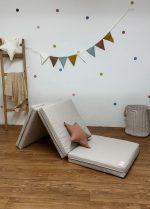 matelas pliable mini beige