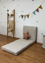 matelas pliable mini beige