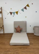 matelas pliable mini beige