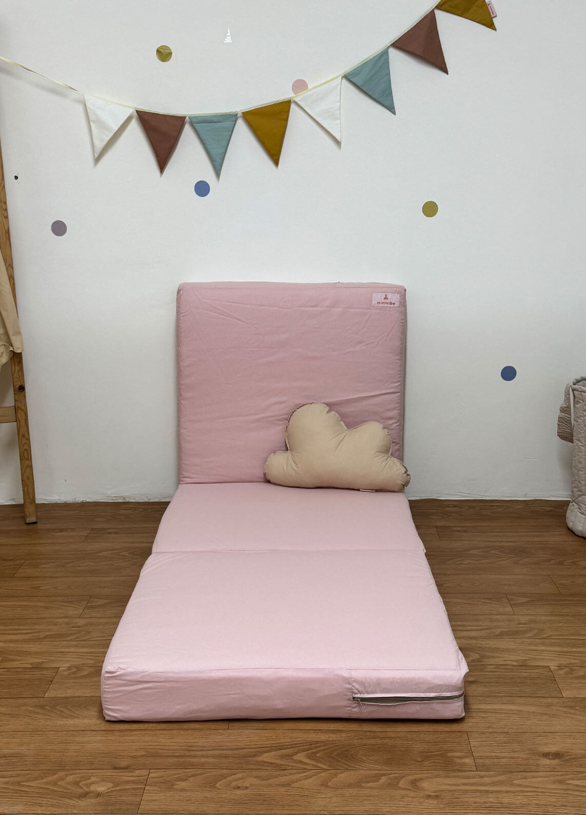 matelas pliable mini rose