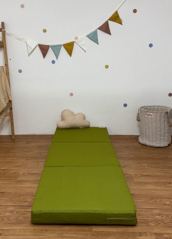 matelas pliable mini vert safari