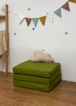 matelas pliable mini vert safari