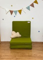 matelas pliable mini vert safari
