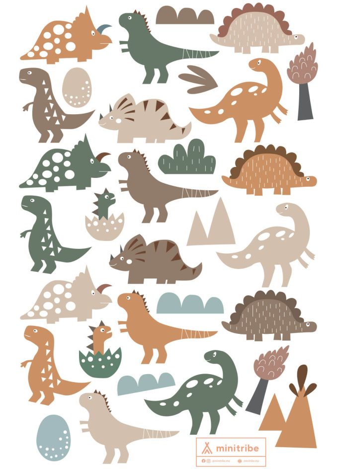 Stickers Dinosaures